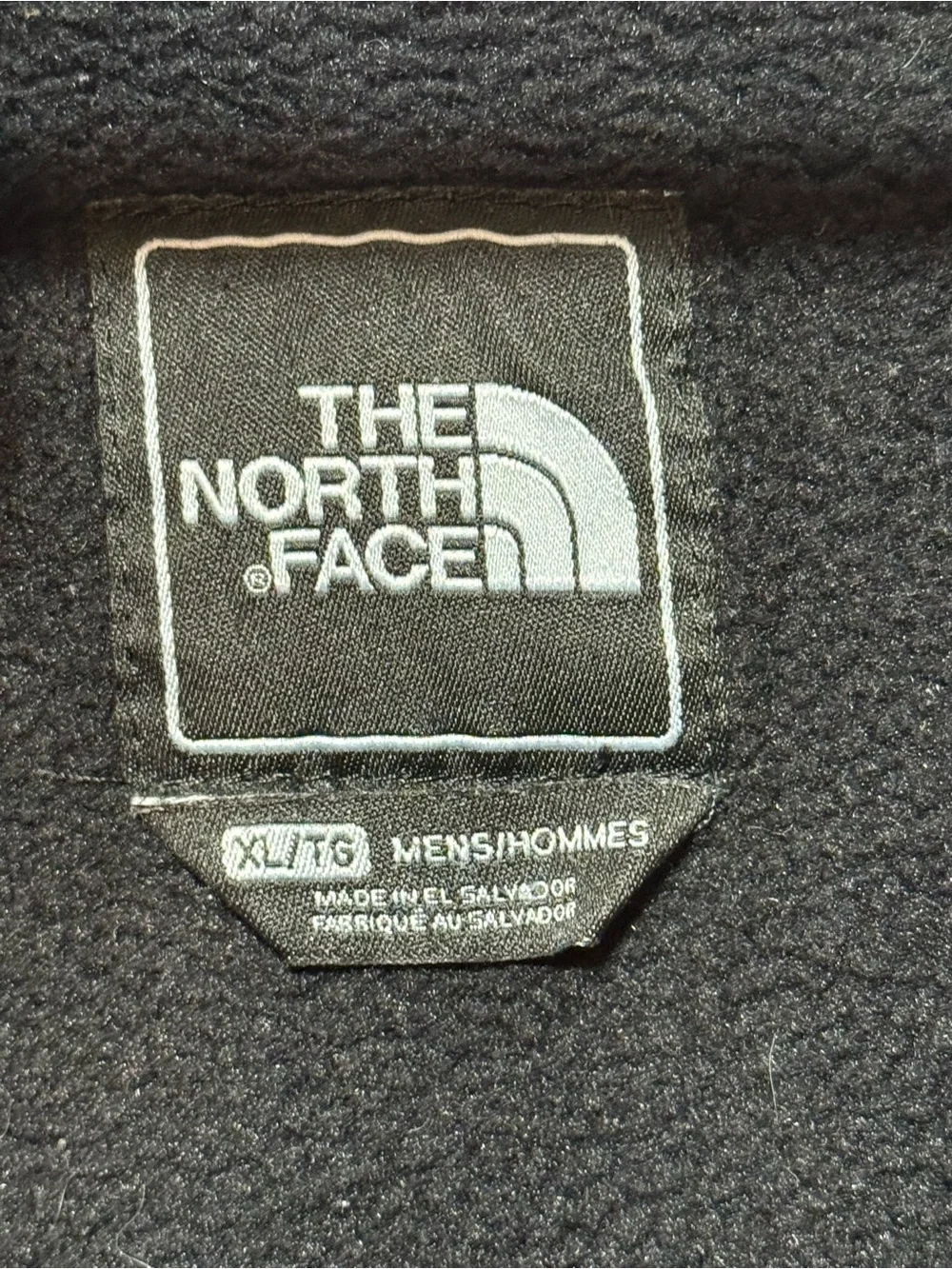 The North Face Denali Polartec Fleece Jacket Men's Black XL Full Zip